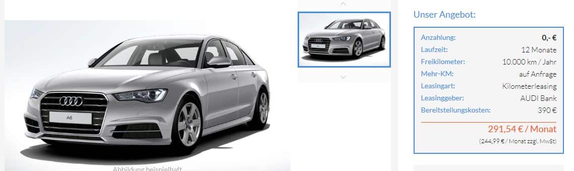 Audi_A6_Jahreswagen_Leasing - sparneuwagen.de Autoleasing ...