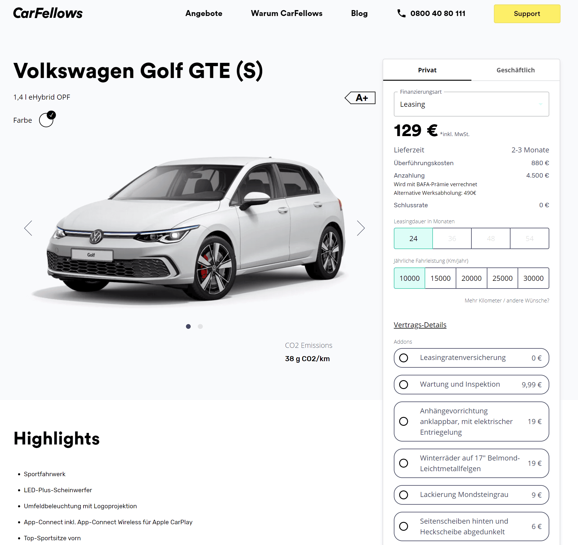 Neuer Volkswagen Golf 8 GTE - Performance-Modelle kommen 2020