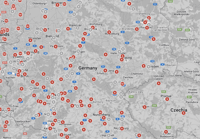 Tesla Supercharger: 35 weitere Standorte á 20 Säulen im Rhein-Main