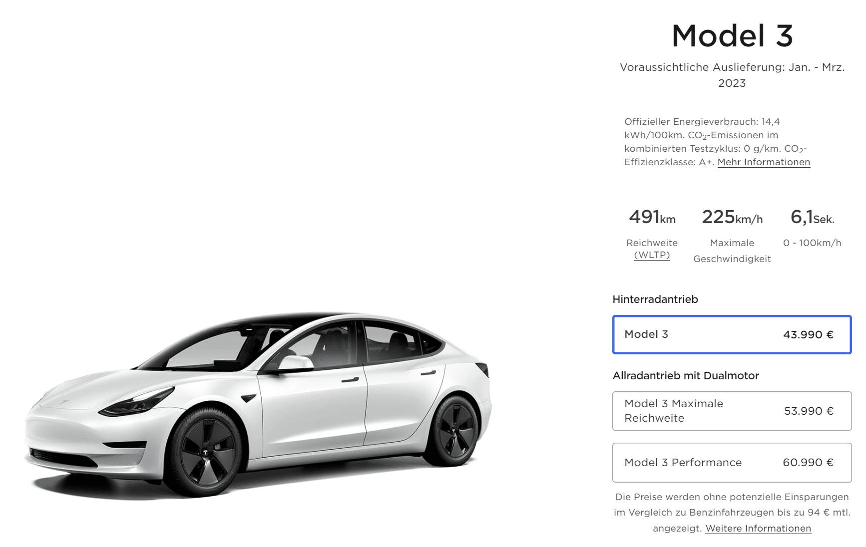 Tesla: Kürzt Model 3 & Model Y Preise bis zu 6.656 Euro