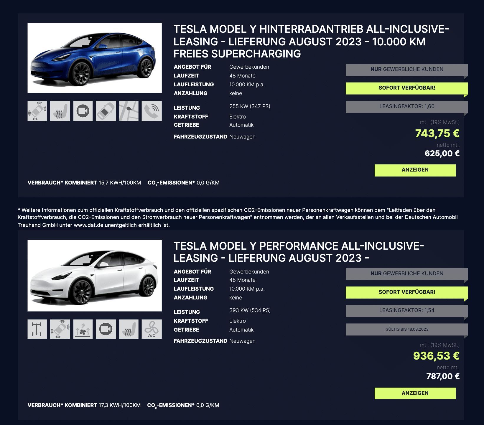 Tesla Model Y: All-inclusive-Leasing für Geschäftskunden - AUTO BILD