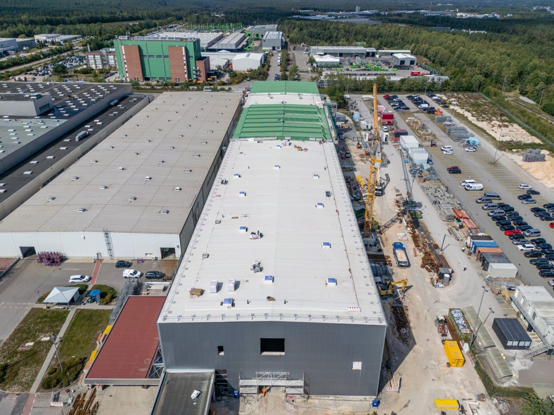 Batterietestzentrum von BMW in Wackersdorf